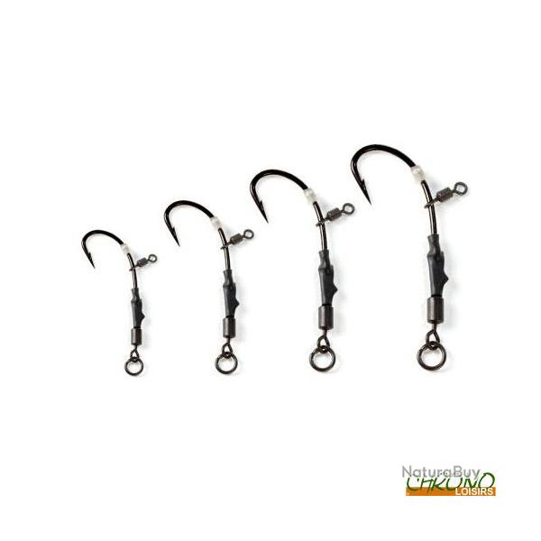 Hameon Extra Carp Ronnie Rig EXC 777 Swivel (par 3) n 4