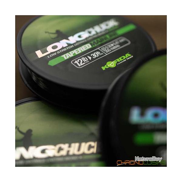 Nylon Korda LongChuck Tapered Green 300m 0.27mm > 0.47mm