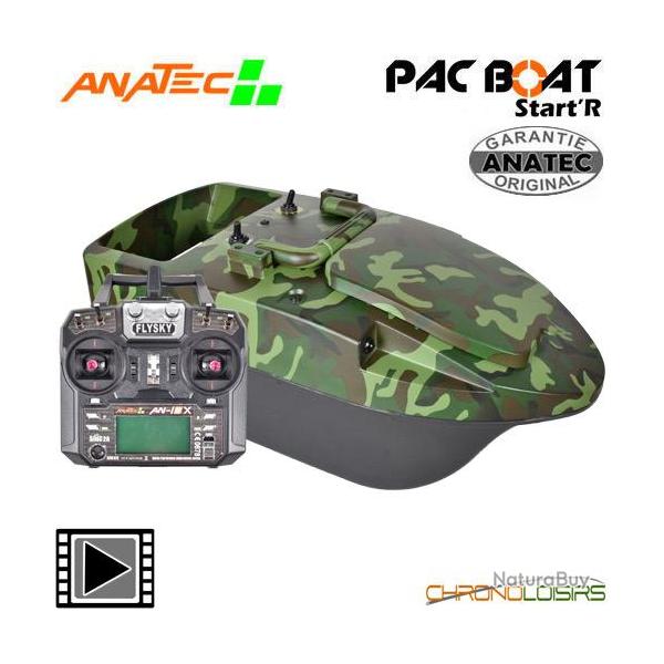 Bateau Amorceur Anatec Pac Boat Start'R Camou Forest + AN-i6X