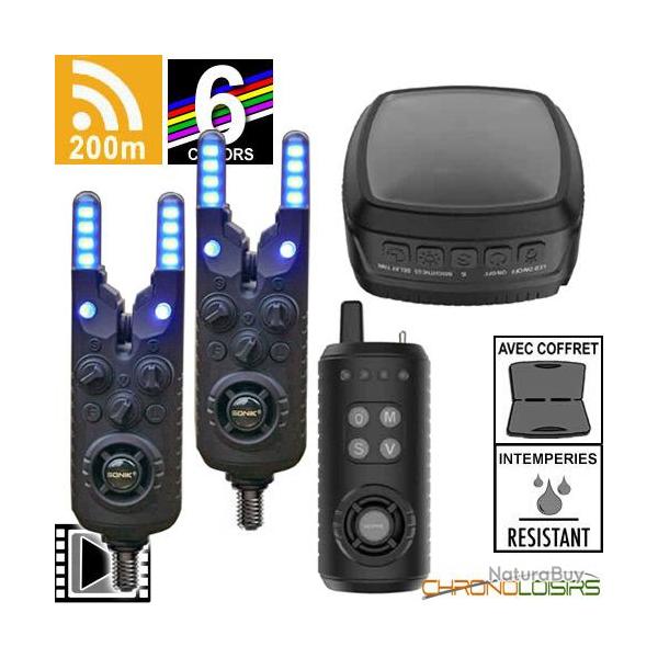 Coffret Sonik Centrale 2 Dtecteurs Gizmo2 + Lampe