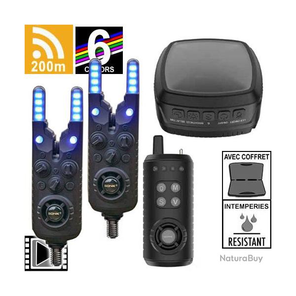 Coffret Sonik Centrale 2 Dtecteurs Gizmo2 + Lampe