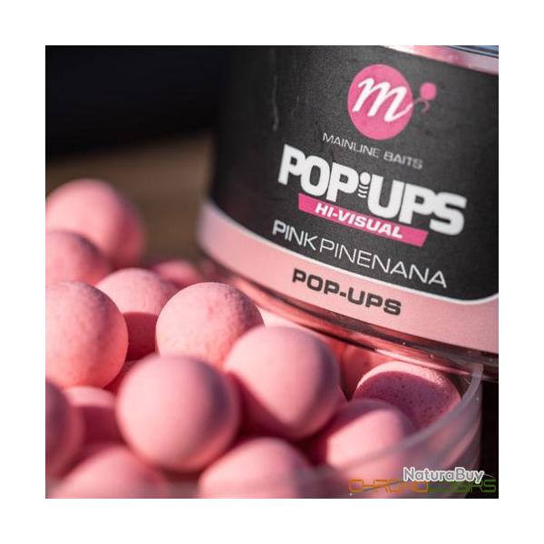 Pop Ups Mainline Limited Edition Hi Visual Pink Pinenana 15mm 250ml