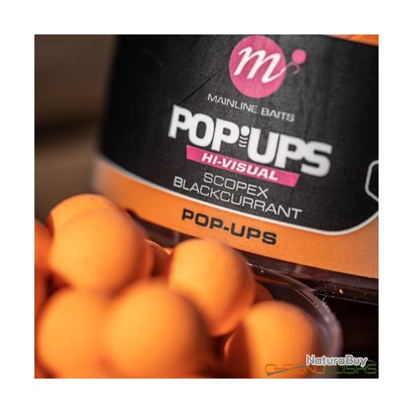 Pop Ups Mainline Limited Edition Hi Visual Scopex & Black Currant 15mm 250ml