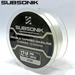 Nylon Sonik Subsonik Double Tapered Clear 990m (3x330m) 12lbs