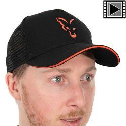 Casquette Fox Collection Trucker Cap Black & Orange