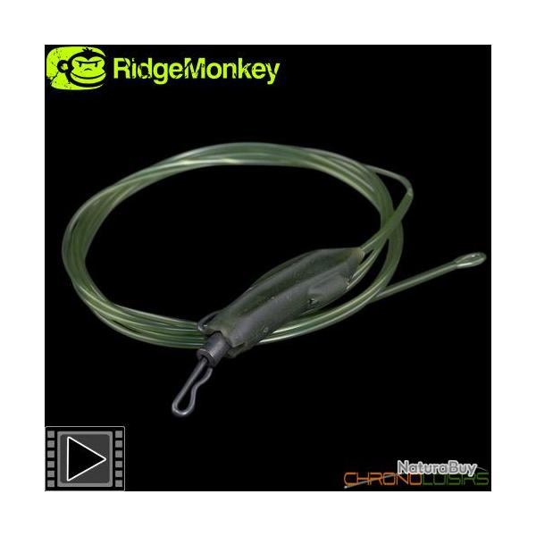 Montage RidgeMonkey Spectre Fluoro Uni Lead Clip Camo Green