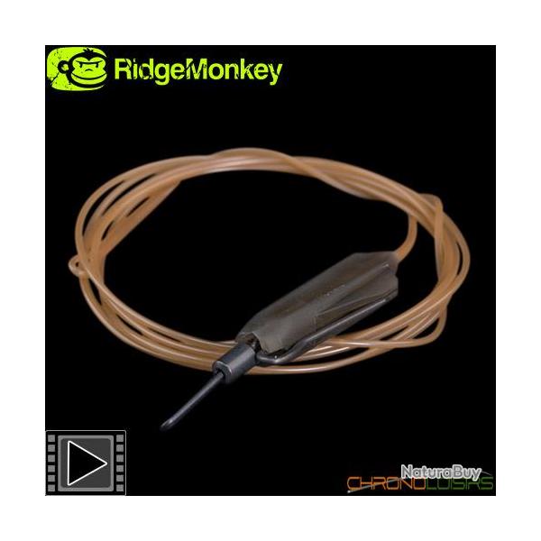 Montage RidgeMonkey Spectre Fluoro Uni Lead Clip Camo Brown