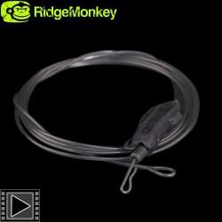 Montage RidgeMonkey Spectre Fluoro Uni Lead Clip Silt Black