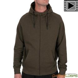 Sweat Zippé Fox LW Hoody Green Black