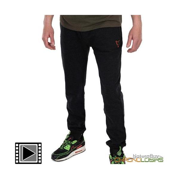 Pantalon Fox LW Jogger Black Orange