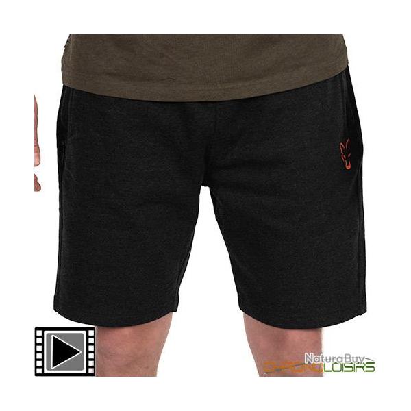 Short Fox LW Jogger Short Black Orange