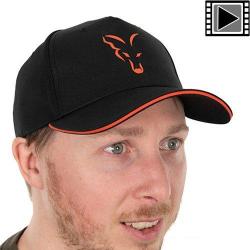 Casquette Fox Collection Baseball Cap Black & Orange