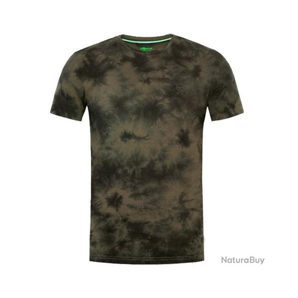 T Shirt Korda Tie Dye Tee Dark Olive