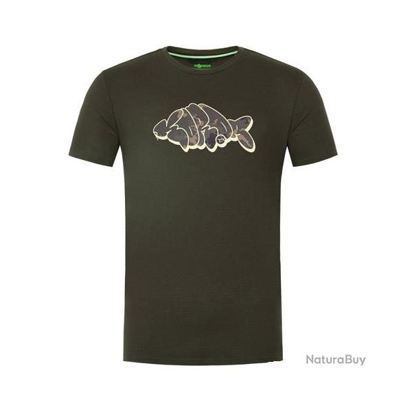 T Shirt Korda Outline Tee Dark Olive