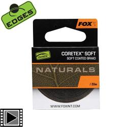 Tresse Fox Edges Naturals Coretex Soft 20m 35lbs