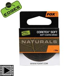 Tresse Fox Edges Naturals Coretex Semi Stiff 20m 35lbs