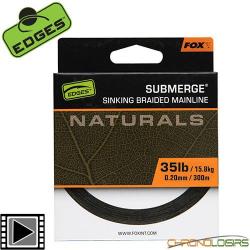 Tresse Fox Edges Naturals Submerge 300m 0.20mm