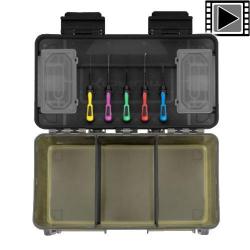 Boite à Accessoires Korum Roving Blox + 5 aiguilles