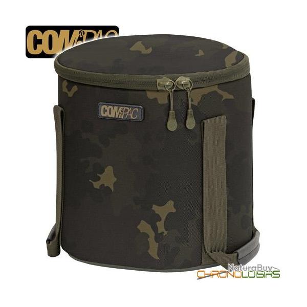 Seau Souple Isotherme Korda Compac Cool Bag Round Dark Kamo