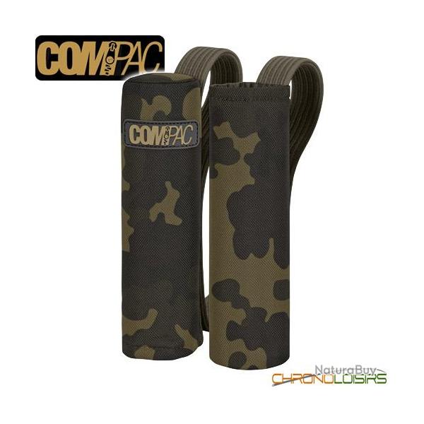 Protège Extrémités Korda Compac Elasticated Tip & Butt Protector Dark Kamo