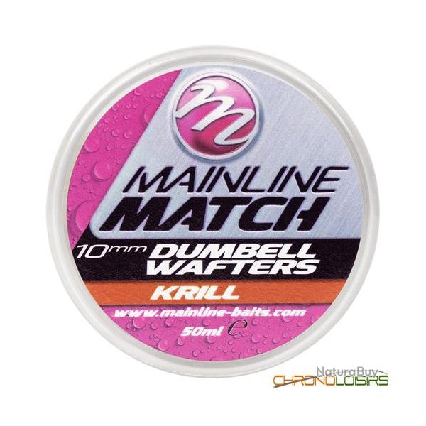 Dumbells Equilibrs Mainline Match Wafters Krill 10mm 50ml