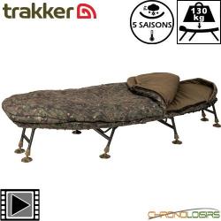 Bed Chair Trakker Levelite Oval MF-HDR 8 pieds 3/5 Saisons