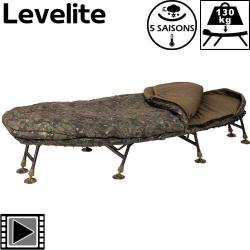 Bed Chair Trakker Levelite Oval MF-HDR 8 pieds 3/5 Saisons