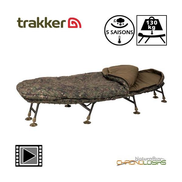 Bed Chair Trakker Levelite Oval MF-HDR 8 pieds 3/5 Saisons