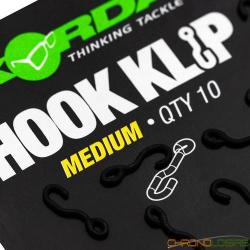 Crochet Korda Hook Klip Medium (par 10)