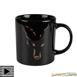 Tasse Fox Black & Camo Head Ceramic Mug