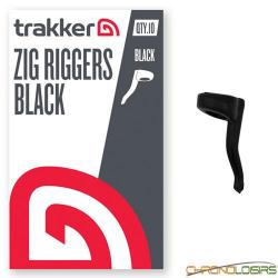 Adaptateur Trakker Zig Riggers Noir (par 10)