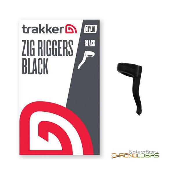 Adaptateur Trakker Zig Riggers Noir (par 10)