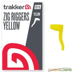 Adaptateur Trakker Zig Riggers Jaune (par 10)