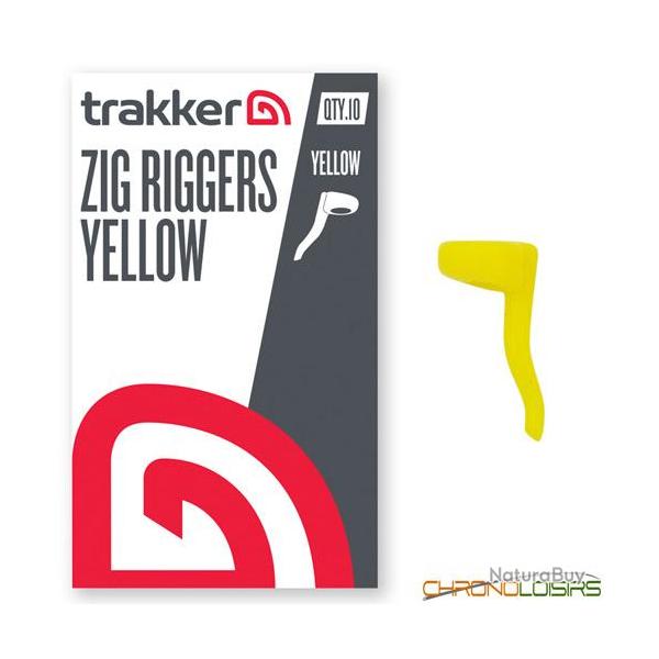 Adaptateur Trakker Zig Riggers Jaune (par 10)