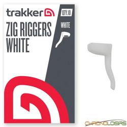 Adaptateur Trakker Zig Riggers Blanc (par 10)