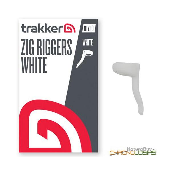 Adaptateur Trakker Zig Riggers Blanc (par 10)