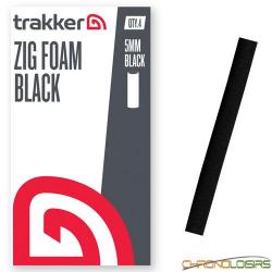 Mousse Trakker Zig Foam Noir 5mm (par 4)