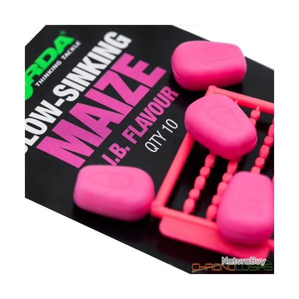 Mas Korda Dense Slow Sinking Maize IB Pink (par 10)