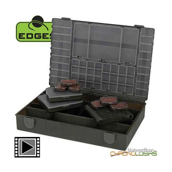 Boite  Accessoires Fox Edges Tackle Box Large Loaded 10 pices