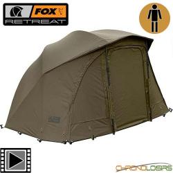 Abri Fox Retreat Brolly System 1 place (avec Vapour Shield)