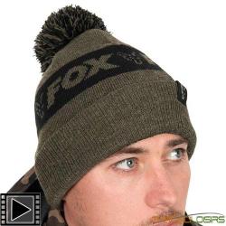 Bonnet Fox Collection Bobble Green/Black