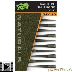 Tétine Fox Edges Naturals Naked Line Tail Rubbers T.10 (par 10)