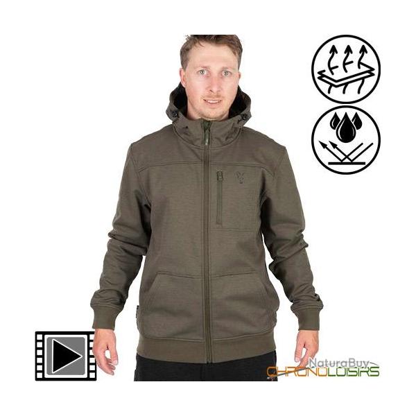 Veste Fox Collection Soft Shell Green Black