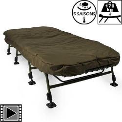 Bed Chair Avid Carp Benchmark Ultra X System 8 pieds 5 saisons