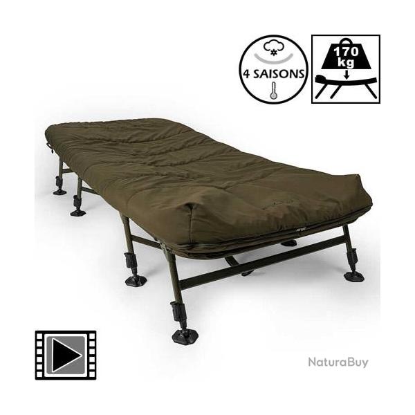 Bed Chair Avid Carp Revolve X System 8 pieds 4 saisons