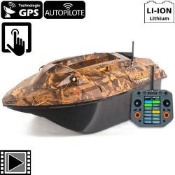 Bateau Amorceur Carp Design V80 Evo+ GPS Camo