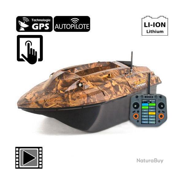 Bateau Amorceur Carp Design V80 Evo+ GPS Camo