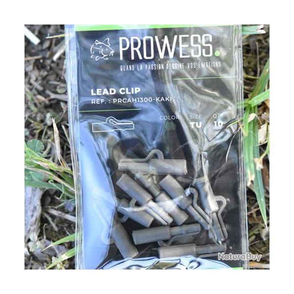 Clip Plomb Prowess Classic Kaki (par 10)