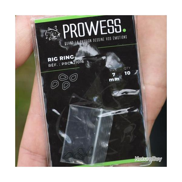 Anneau Prowess Rig Ring 7mm (par 10)