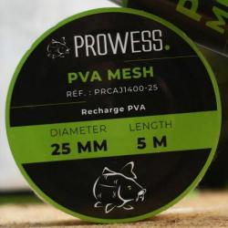 Kit Filet PVA Prowess 25mm 5m (Recharge seule)